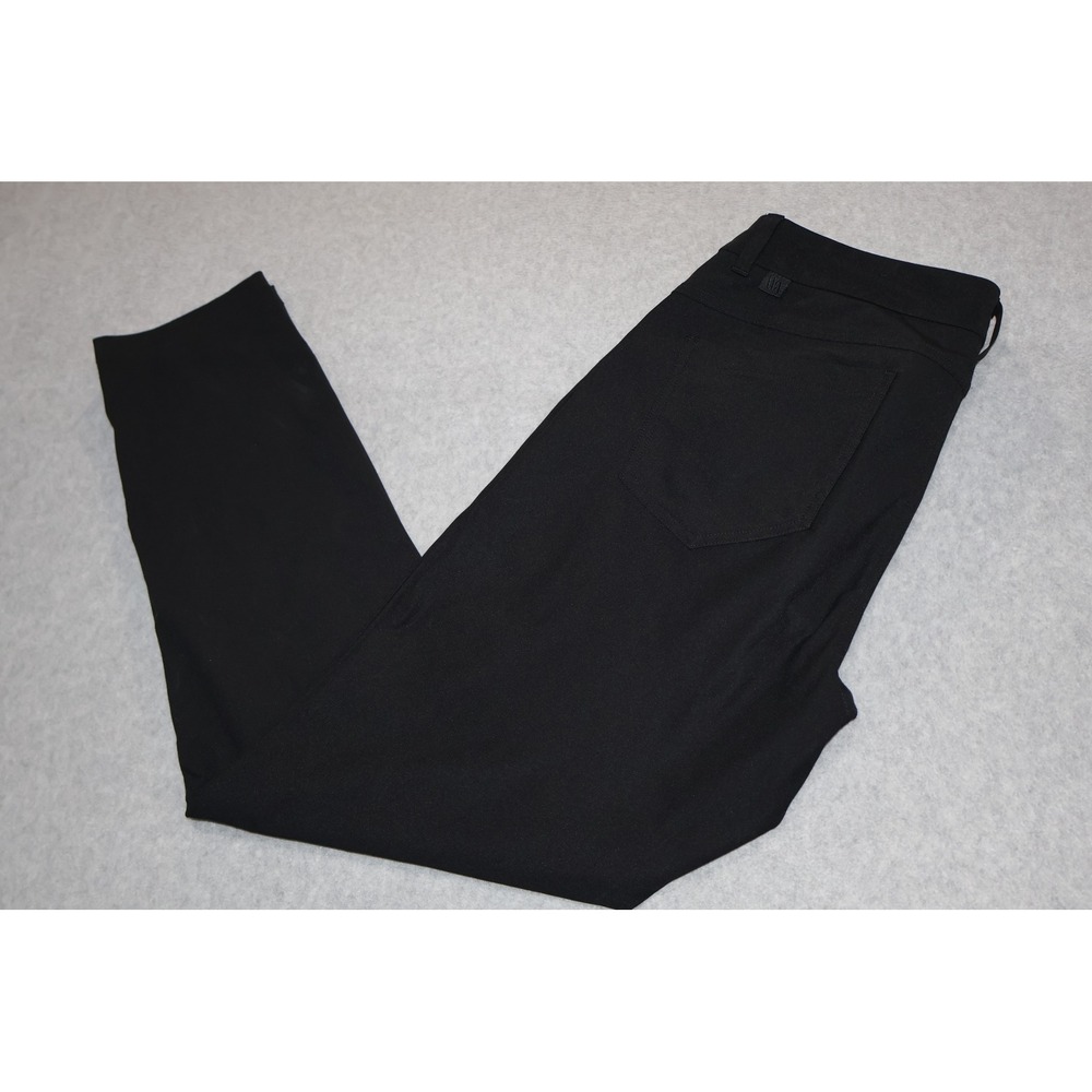 VRST Slim Pants Men 32x30 Black Commuter Tech Stretch 5-Pocket Trousers Golf